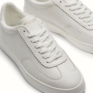 Scotch & Soda Plakka Leather Sneaker Men’s/ sz EU 40/ 8.5 US / White